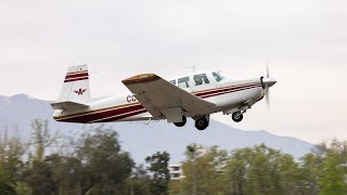 Mooney M20F Executive 21 Take Off Aerodromo Vitacura [upl. by Sezen]