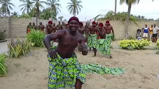 Lakleawo Fe We  Agbadza Youth Club  Traditional dance and drumming from west Africa [upl. by Oicnanev]