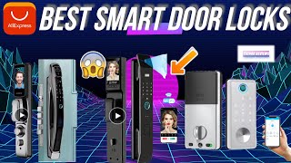 🚪✅Top 3 Best Smart Door Locks on Aliexpress in 2024  The Only 3 to Consider Today😱 [upl. by Schurman]