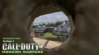 Call of Duty 4 Modern Warfare Rooftops 2 Gameplay  Uncharted Lands [upl. by Starlin692]