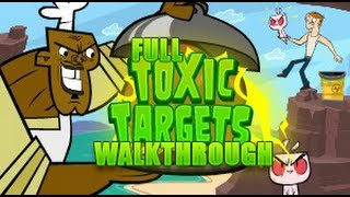 Total Drama Revenge Of The Island Toxic Targets FULL Walkthrough HD [upl. by Martinsen917]