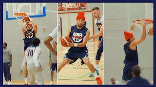 ⭐​ Devin Booker WORKOUT SHOW Vs USA Teammates [upl. by Hadihsar626]