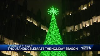 Pittsburghers celebrate 63rd annual Highmark Light Up Night [upl. by Murdock]