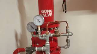 Alarm check valve Assembly installation  ICV working principal  Gong bell  Fire fighting [upl. by Westmoreland]