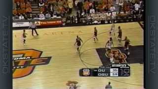 Oklahoma State vs 13 Oklahoma  2001 Basketball [upl. by Nahsor]