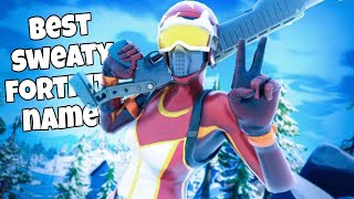 100 BEST Sweaty userclan names Fortnite [upl. by Urbannal]