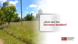 ¿Qué son los terrenos baldíos [upl. by Litch]