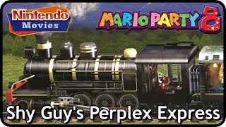 Mario Party 8  Shy Guys Perplex Express 4 Players Party Mode [upl. by Ardnasirk181]