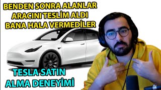 VİDEOYUNTESLA TESLİM ALMA SÜRECİNDE YAŞADIĞI SİNİR BOZUCU SORUNU ANLATIYOR [upl. by Sydney]