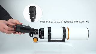 SV503 OTA Set for Eyepiece Projection Astrophotography [upl. by Zach573]