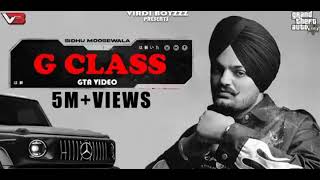 G CLASS Full Song Sidhu Moose Wala  The Kidd  Moosetap [upl. by Mita]