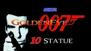 Goldeneye 007 N64  Walkthrough Part 10 Statue [upl. by Yk]