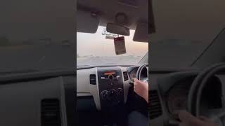 Wagon R Vs Fortuner On Moterway Wagon R Top Speed [upl. by Eeimaj]