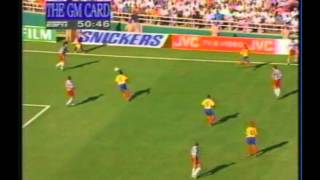 1994 June 22 USA 2Colombia 1 World Cupavi [upl. by Nnyroc]