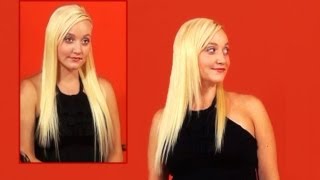 How to Cut Human Hair Extensions Tutorial DoctoredLockscom [upl. by Inaffets]