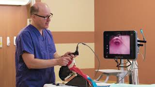 Video Laryngoscopy with a Hyperangulated Blade Demonstration by Dr Rich Levitan MD [upl. by Aneetsirk]