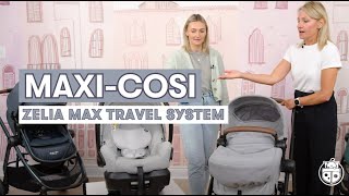 MaxiCosi Zelia Max Travel System Review  Snuggle Bugz Reviews  Strollers of 2022  Best Gear 2022 [upl. by Kasper]