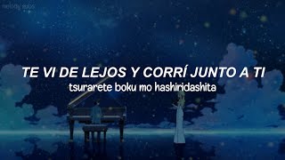 Shigatsu wa Kimi no Uso Opening 1 ✧ Sub español  Romaji [upl. by Draillih981]