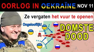 11 nov Russen Verloren 120 Man in 1 Minuut Vergaten Artillerie te Gebruiken [upl. by Hanzelin533]