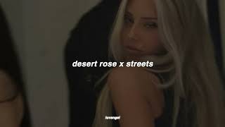 desert rose x streets  lolo zouaï doja cat gobaith remix  slowed n reverb [upl. by Lasala182]