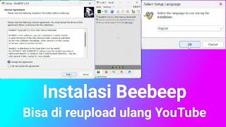 Install aplikasi Beebeep di Windows 7 8 10 dan 11 [upl. by Sadinoel]