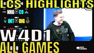 LCS Highlights Week 4 Day 1 ALL GAMES  LCS Spring 2023 W4D1 [upl. by Demp]