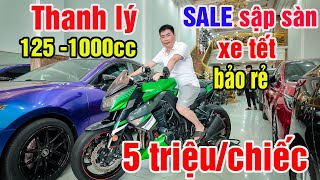 BẤT NGỜ THANH LÝ XE TẾT KAWSAKI Z1000 Z8000 Z30 R3V CBR650 XSR 150 MT15 R15V3 REBEL XẢ HẾT 5 TRIỆU [upl. by Fred]