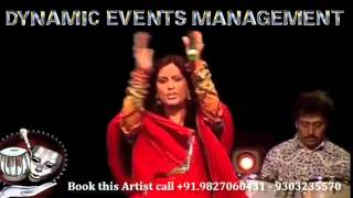 Playback Sufi Bhajan Bollywood Singer Richa Sharma Live Performance contact for Booking [upl. by Auqinom639]