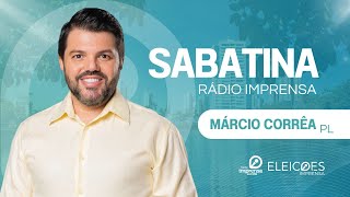 SABATINA DA RÁDIO IMPRENSA COM MÁRCIO CORRÊA CANDIDATO À PREFEITURA DE ANÁPOLIS eleições2024 [upl. by Yokum]