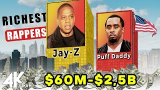 Richest Rappers in the World [upl. by Notserp955]