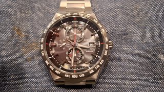 RC Good Year DA Citizen Herren Solar Quarz Funkuhr EcoDrive Super Titanium Saphirglas AT823485E [upl. by Glenine]