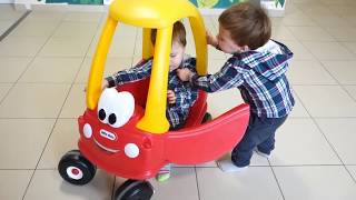 BABIES AND CAR  Kids playing😄 [upl. by Ruvolo]