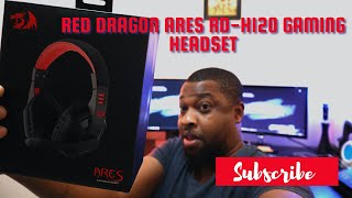 REDRAGON  ARES RDH120  GAMING HEADSET  UNBOXING [upl. by Rizzo]