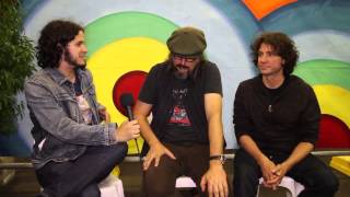 Interview Primus Les and Larry at Big Day Out Sydney 2014  Part One of Two [upl. by Ahsikyw]