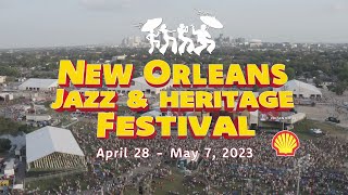 Official Jazz Fest 2023 Talent Announcement Video [upl. by Oruasi]