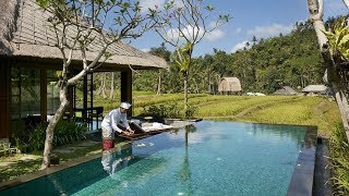 MANDAPA a RitzCarlton Reserve Ubud Bali full tour [upl. by Saideman]