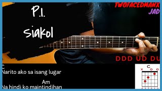 PI  Siakol With Vocals Guitar Cover With Lyrics amp Chords [upl. by Eolhc196]