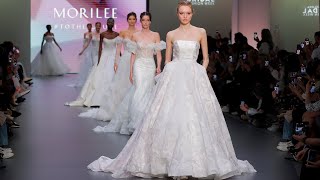 Morilee Madeline Gardner Bridal Spring 2025  Barcelona Bridal Fashion Week  4K [upl. by Marcellina]