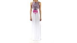 Mara Hoffman Mirror Embroidery Maxi Dress  SwimOutletcom [upl. by Kwan271]