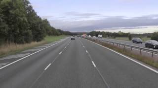 M40 Motorway J1 To J15 At 1000mph [upl. by Loram634]