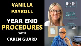 Vanilla payroll  year end procedures 2023 [upl. by Vickey]