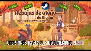 Analizamos las nuevas OFERTAS de otoño en STEAM Diciembre 2024 [upl. by Alitha]