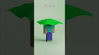 Minecraft Cloth Simulation in Blender  Blender tutorial for beginners  shorts  blender [upl. by Nibas]