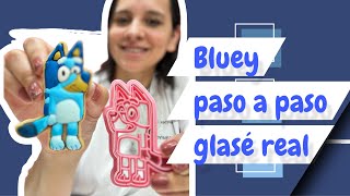 Receta 300g glasé real Bluey galletas decoradas [upl. by Ettellocin]