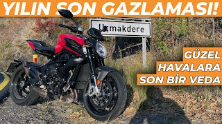 Uçmakderede Son Kez Gazladık MV Agusta Brutale 800 İle Yaza Veda [upl. by Hgielhsa595]