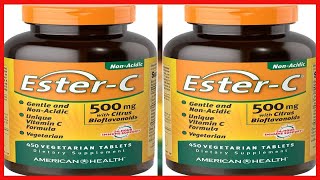 American Health EsterC 500 mg with Citrus Bioflavonoids 450 Count Tablets [upl. by Rosanne21]