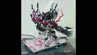 White Devil SD Gundam Barbatos Lupus Rex custom build 🔥 [upl. by Eceined]