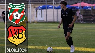 FC Schwaig vs VFB Hallbergmoos 31082024 Landesliga Südost 2425 [upl. by Finbur750]