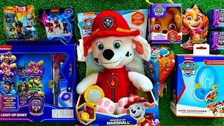 Unboxing Paw Patrol Toys  Mighty Pups  ASMR NO TALKING  ENJOY [upl. by Rahal]