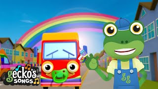 Trevor The Tractor Song 🚜  🎵Classic Nursery Rhymes for Kids🎵Geckos Garage [upl. by Yzeerb192]